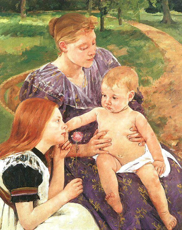 Mary Cassatt The Family china oil painting image